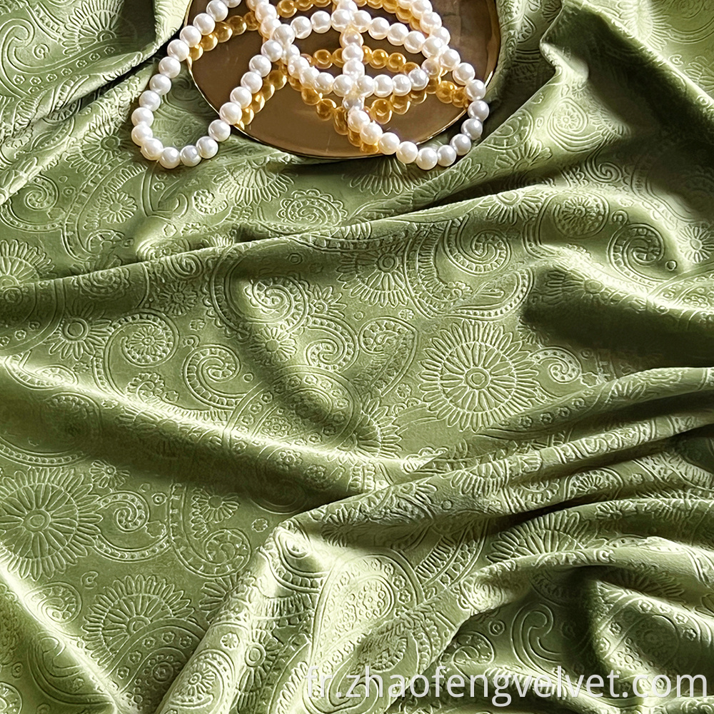 Classic Embossing Velvet Fabric Jpg